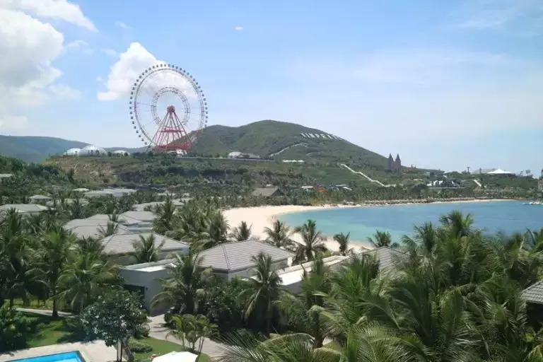 베트남 나트랑 건기 해변