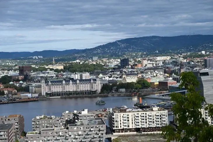 노르웨이-오슬로-시내-전경
